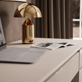 PISACÍ STÔL JULIETTA KAŠMÍR LESKLÝ