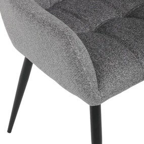 Jedálenská stolička sivá DCH-P3146 SIL2