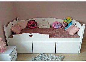 Raj posteli Detská posteľ BEA s 3 zásuvkami PW