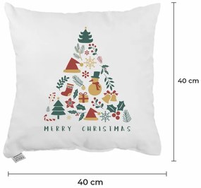 Vianočný vankúš Wonder 40x40 cm EMI
