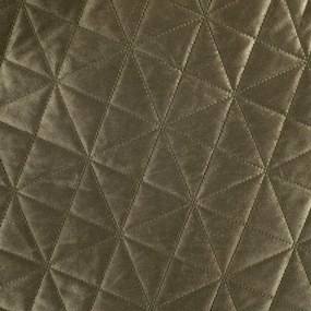 Dekorstudio Zamatový prehoz na posteľ LUIZ3 v hnedej farbe Rozmer prehozu (šírka x dĺžka): 200x220cm
