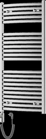 Mexen Helios, elektrické vykurovacie teleso 1200 x 600 mm, 600 W, chrómová, W103-1200-600-2600-01