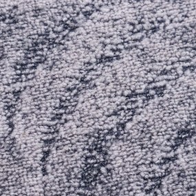 AladinWorld Expres, Kusový koberec Scroll šedý kruh, 200x200 (priemer) kruh, šedá, obývacia izba