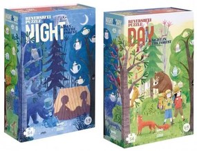 Londji Puzzle 54ks Noc a deň v lese