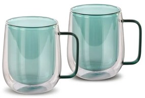 Lamart LT9124 2dielna súprava pohárov Tea Vaso, 250 ml, zelená