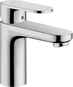 Hansgrohe Vernis Blend, umývadlová batéria 100 s kovovou odtokovou súpravou s tiahlom, EcoSmart, chrómová, 71559000