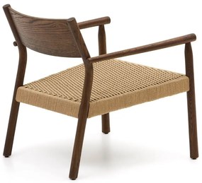 Kreslo s výpletom v prírodnej farbe Yalia – Kave Home