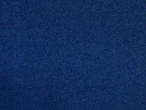 Zamatová leňoška modrá GUERET Beliani