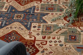 Koberec KESHAN, strapce 1250/53565 béžový / terakota