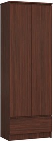 Uzavretý regál R60 2D 1SZ CLP wenge