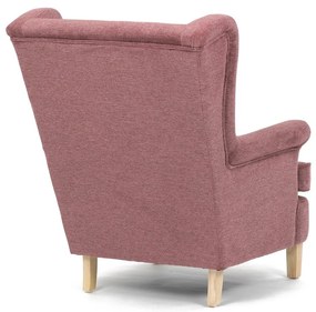 Kreslo s ušami PINK2, ružová