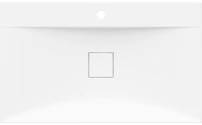 Mexen Poli, umývadlo na dosku z konglomerátu 80 x 48 cm, biela, 23028001