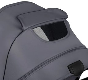 Lionelo - Kombinovaný kočík 3v1 AMBER PLUS šedý Graphite