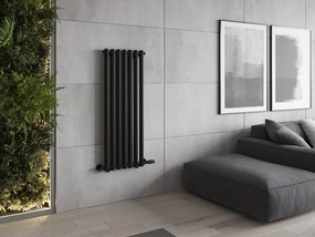 Mexen Texas, vykurovacie teleso 1200 x 460 mm, 502 W, čierna, W203-1200-460-00-70
