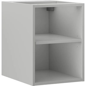 Mexen Box-A, otvorená skrinka s policou 35 cm, sivá matná, 91AX2-0350-470-0-62