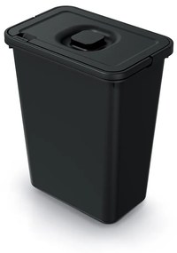 Závesný odpadkový kôš, 10 l, čierna