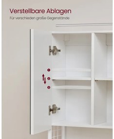 Zrkadlová skrinka s osvetlením BBK124W14