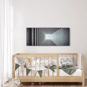 Obraz - Pohľad zvnútra budovy (120x50 cm)