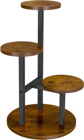 Stojan na kvety MIGUEL RUSTIC dub