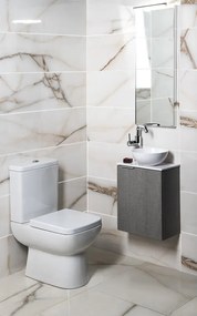 Sapho Sapho, LATUS X umývadlová skrinka 78,8x50x22cm, dub cuneo, LT110-SET09