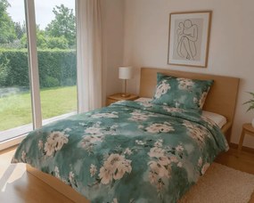 Jahu Bavlněné saténové povlečení DELUXE Fiona 140x200, 70x90 cm