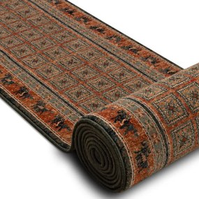 Behúň KASHQAI 4301/501 zelený / terakota