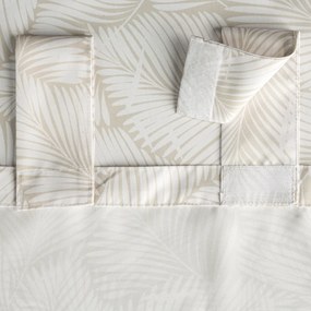 ZÁHRADNÝ VODEODOLNÝ ZÁVES NA PÚTKACH GARDEN 155X220 CM LISTY