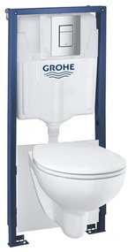 Závesný WC set do ľahkých stien / predstenový GROHE Bau Ceramic 39586000