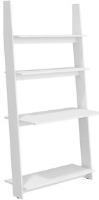 Písací stôl Rack Biely