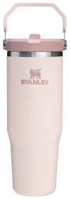 Svetloružová termoska 890 ml IceFlow Flip Straw 2.0 – Stanley
