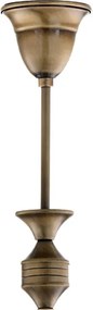 BRILAGI - Luster na tyči TAURUS 1xE27/15W/230V pr. 40 cm bronz
