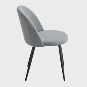 Jedálenská stolička AMPLA svetlosivá 741951