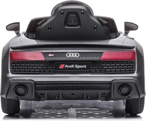 LEAN CARS Elektrické autíčko Audi R8 Lift A300 strieborné