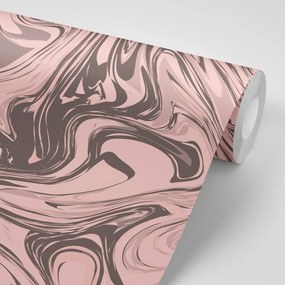 Tapeta ružová umelecká abstrakcia