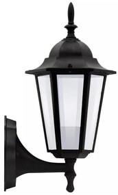 Vonkajšie nástenné svietidlo 1xE27/20W/230V IP43 čierna