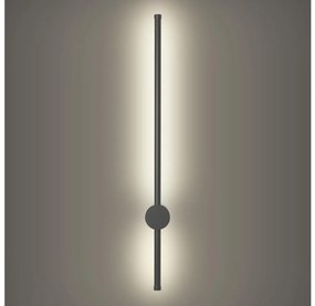 Brilagi - LED vonkajšie nástenné svietidlo AURA LED/12W/230V 4000K IP54 antracit BG2401