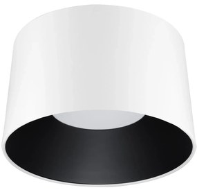 LED bielo-čierne moderné stropné svietidlo Atil 50
