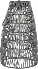 Set dvoch solárnych lampášov sivý PLA102 GREY (2 ks)