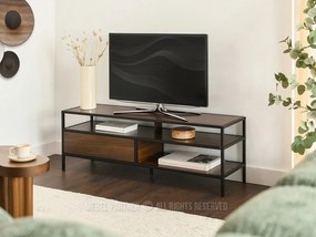 TV stolík/skrinka Subsidios (čierna). Akcia -25%. Vlastná spoľahlivá doprava až k Vám domov. 1137070