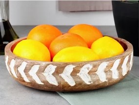 Miska 24 cm, mangové drevo%