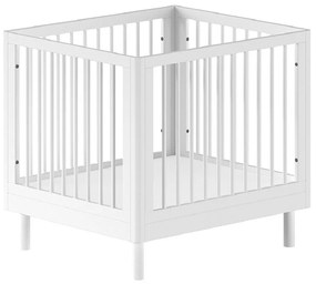 Biela detská ohrádka z bukového dreva 95x75 cm Forrest – Vipack