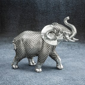 DEKORAČNÁ SOŠKA EVAN 13X30X25 CM SIVÁ