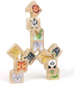 Milaniwood - Drevená balančná hra - divoké zvieratká