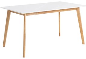 Stôl celia 120 x 80 cm biely MUZZA
