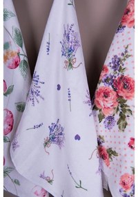 Kuchynský froté uterák s levanduľami Lavander Garden - 40*66 cm
