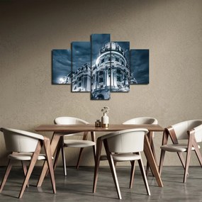 Obraz architektúry v tme (150x105 cm)