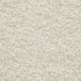 Krémový detský sedací vak z textílie buklé Snug 80 – SLOWDOWN