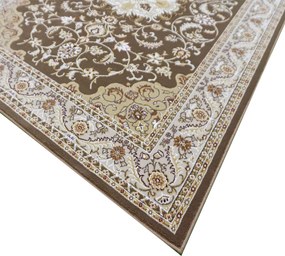 BE Koberec Shahrazad 4800 BROWN – hnedý obdĺžnikový Rozmer: 160x220 cm