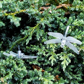 IKO Záhradné solárne osvetlenie 6,5m 30 LED – farebné vážky