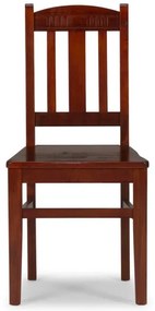 furniture-nabytek.cz - Sada 2 masivních dřevěných židlí Catana z borovice, hnědá, lakovaná